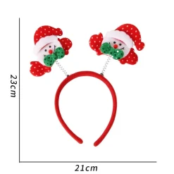 Serre-tête De Noël : Bonhomme De Neige