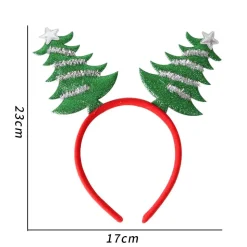 Serre-tête Sapin Noël Vert