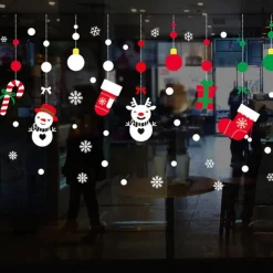 Stickers De Noël - Chaussettes De Noël