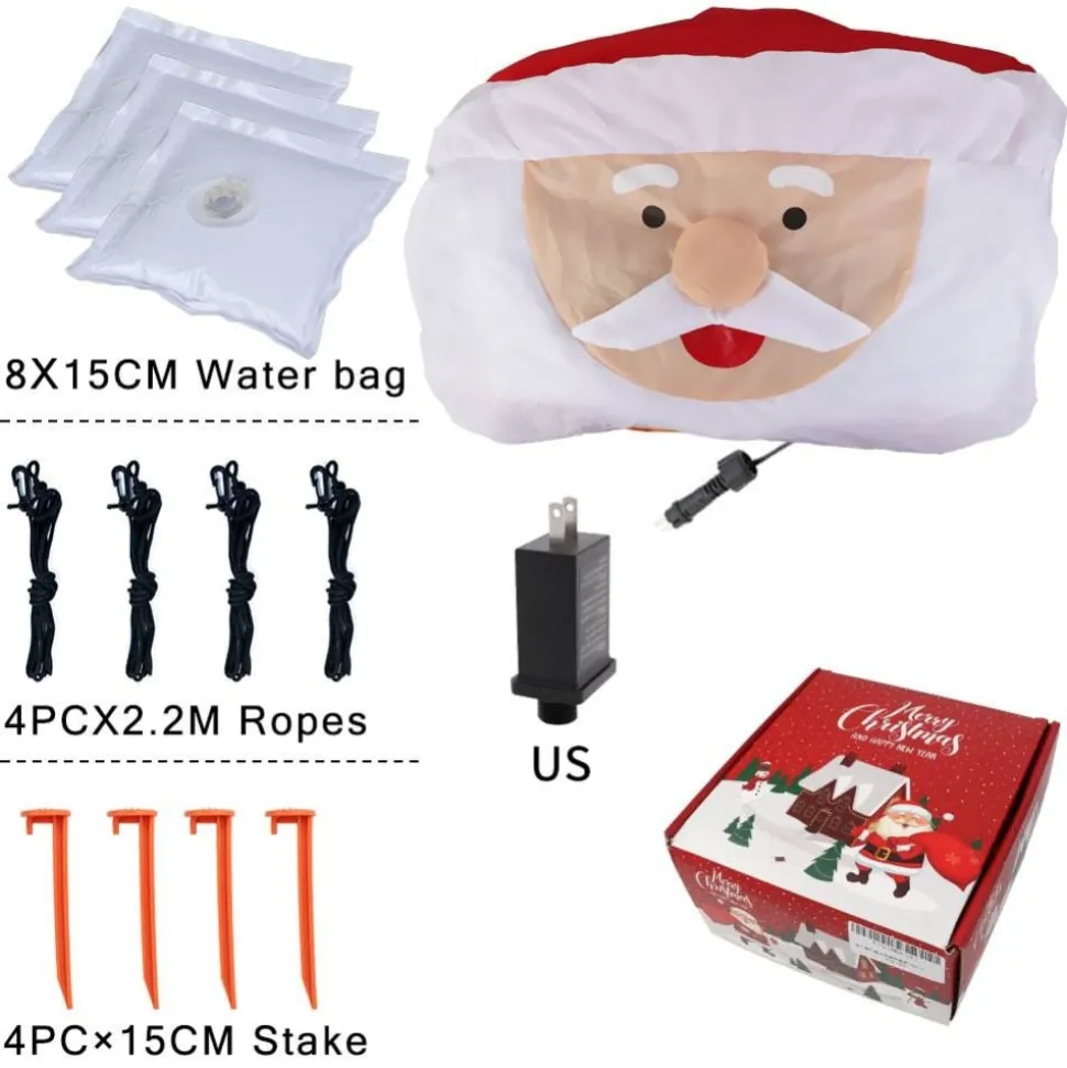 Structure De Noël Gonflable - Père Noël