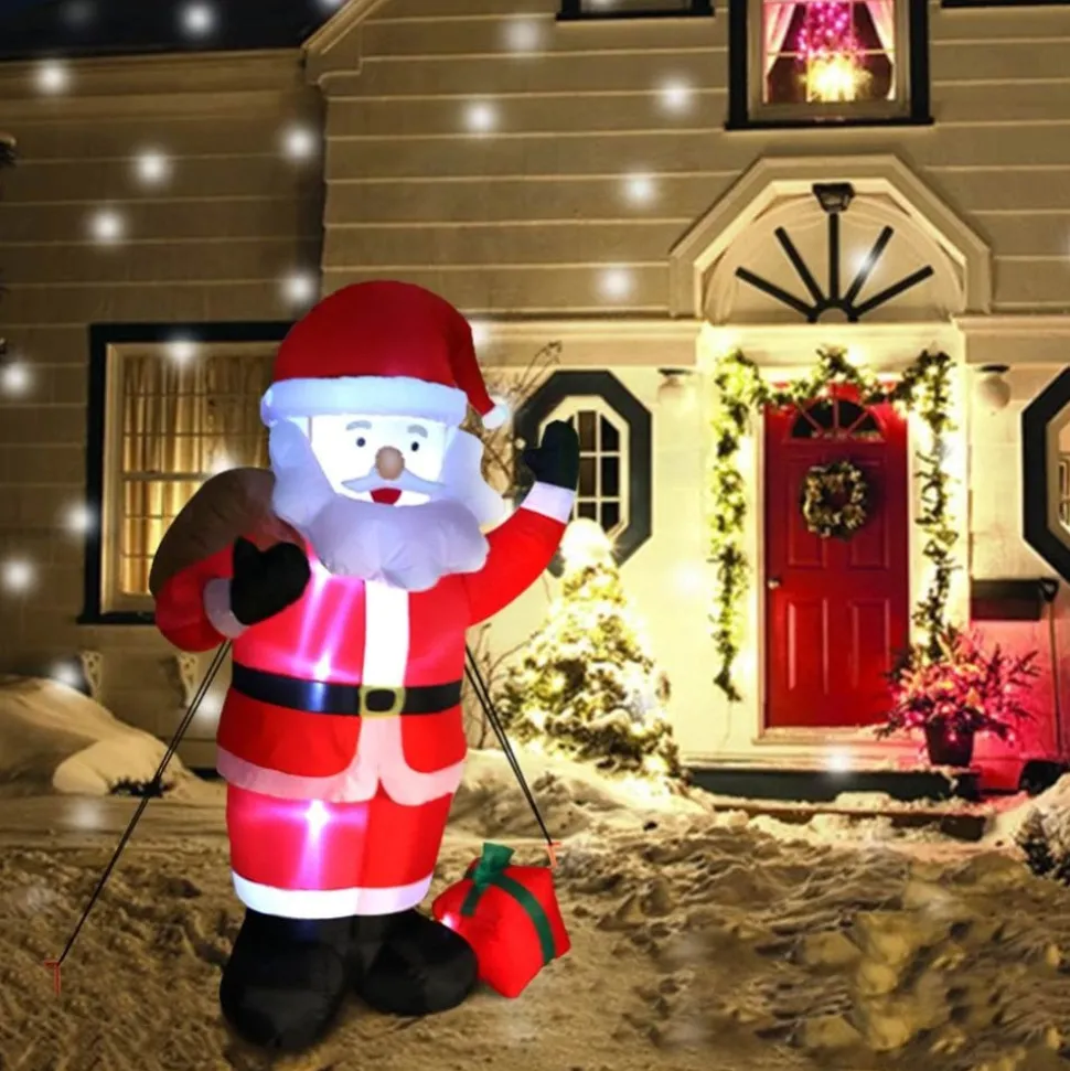 Structure De Noël Gonflable - Père Noël