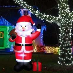 Structure De Noël Gonflable - Père Noël