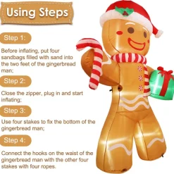 Structure De Noël Gonflable - P'tit Biscuit