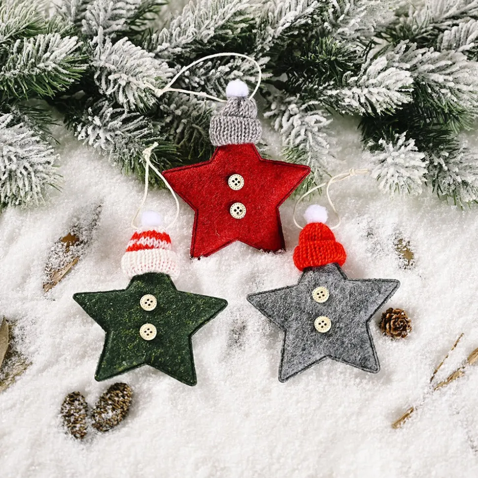 Étoile De Noël En Feutrine