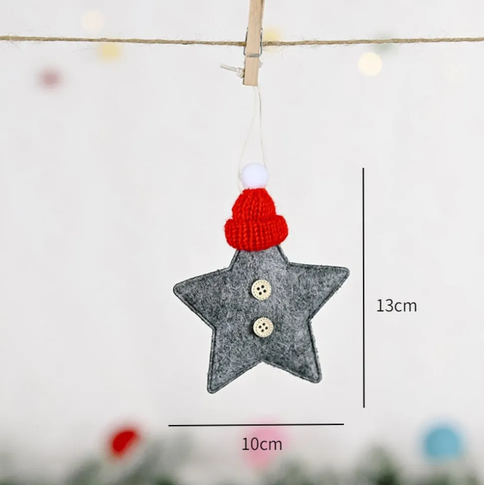 Étoile De Noël En Feutrine