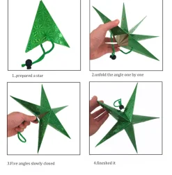 Étoile De Noël En Papier