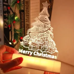 Veilleuse De Noël à Piles