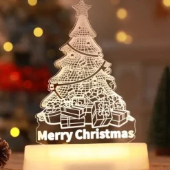 Veilleuse De Noël à Piles