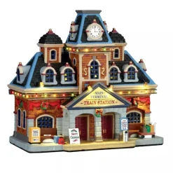 Village Illuminé - La Gare Du Père Noël